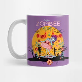 Zombie mom halloween funny Mug